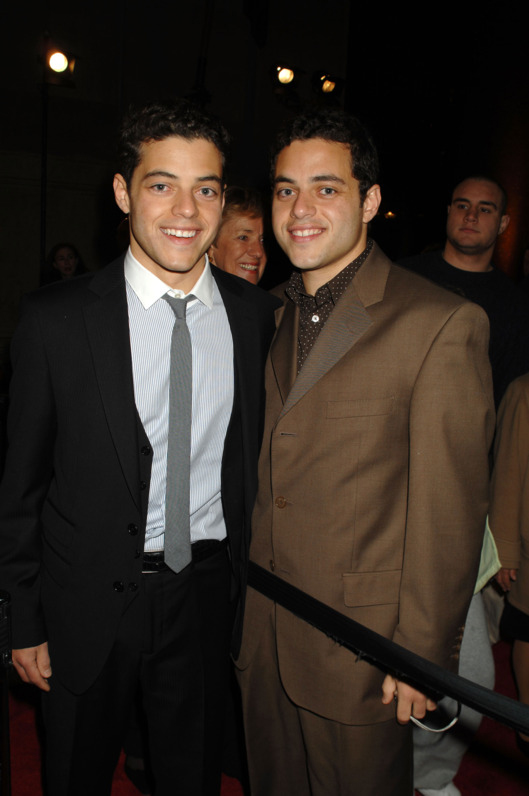 rami malek and twin Brother