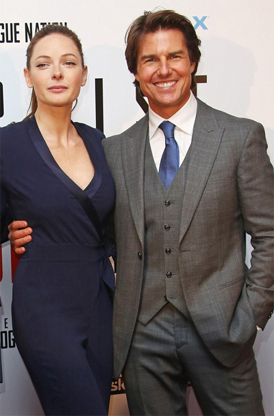 tom cruise and Rebecca Ferguson