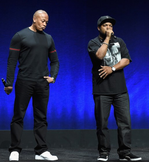 Ice Cube and Dr Dre