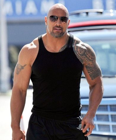 dwayne johnson height