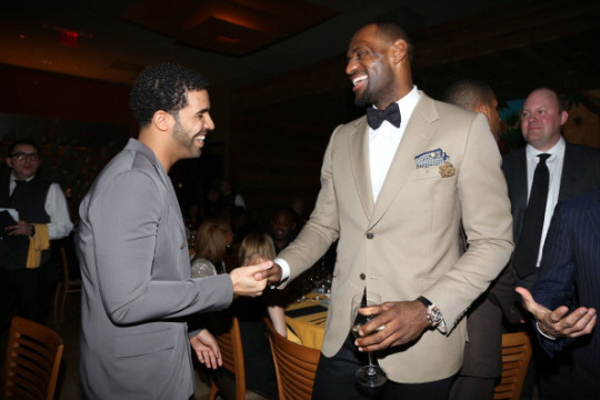 Lebron James and Drake