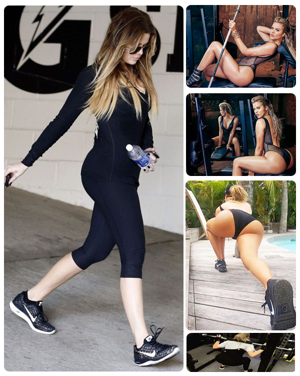 khloe kardashian exercise diet