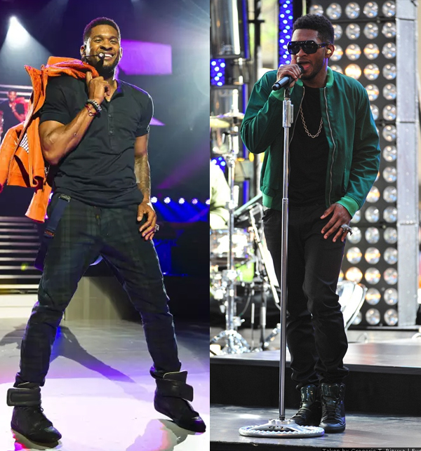 usher height and measurements