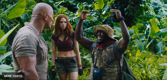 JUMANJI movie 2017 December